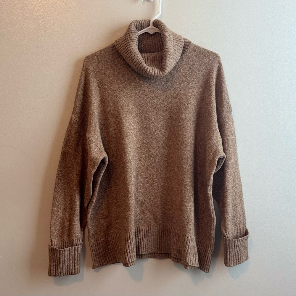 Old Navy Brown Turtleneck Sweater